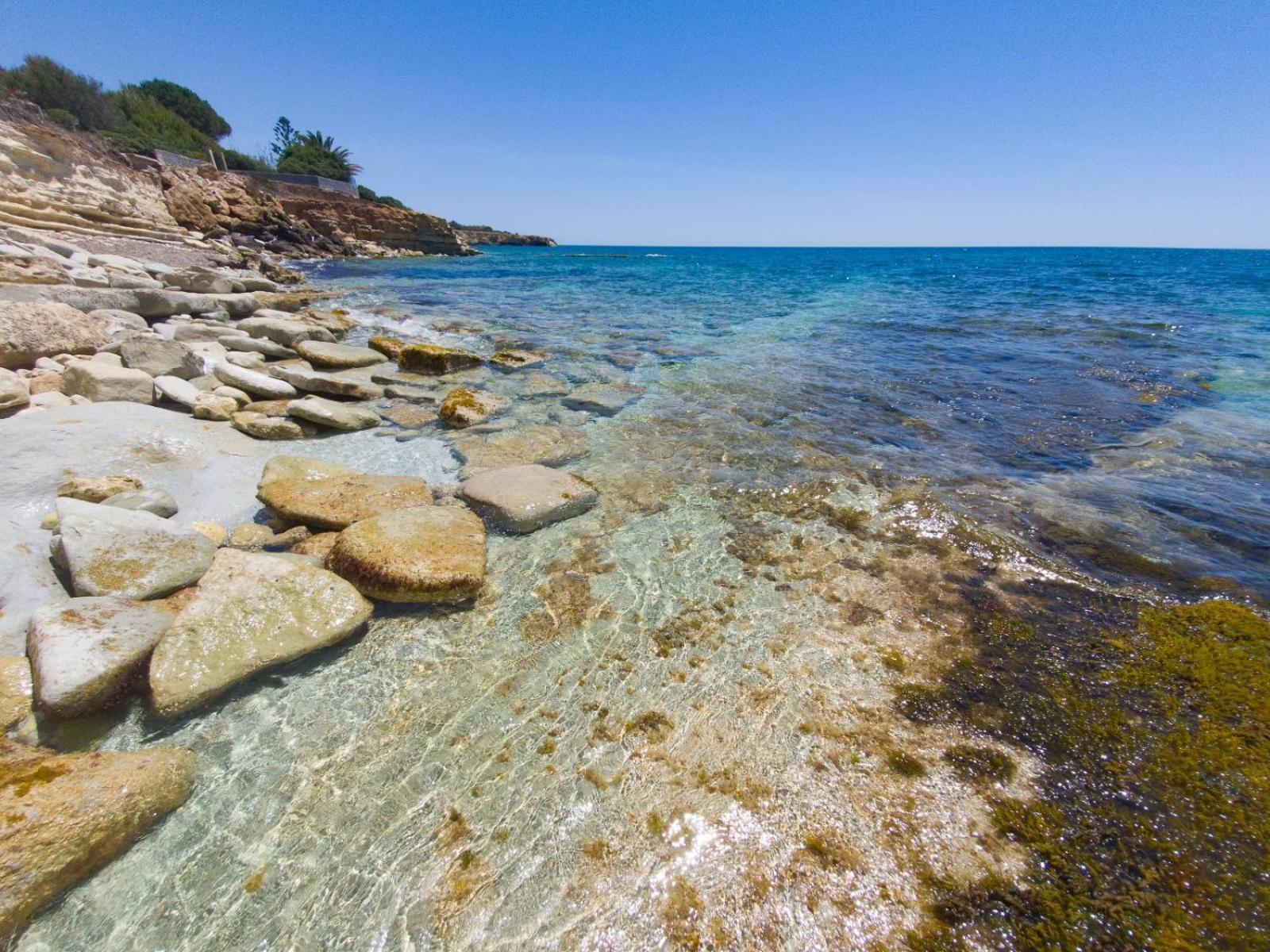 Casotto Il Carrubo, A 100 Mt Dal Mare! Villa Avola Exteriör bild
