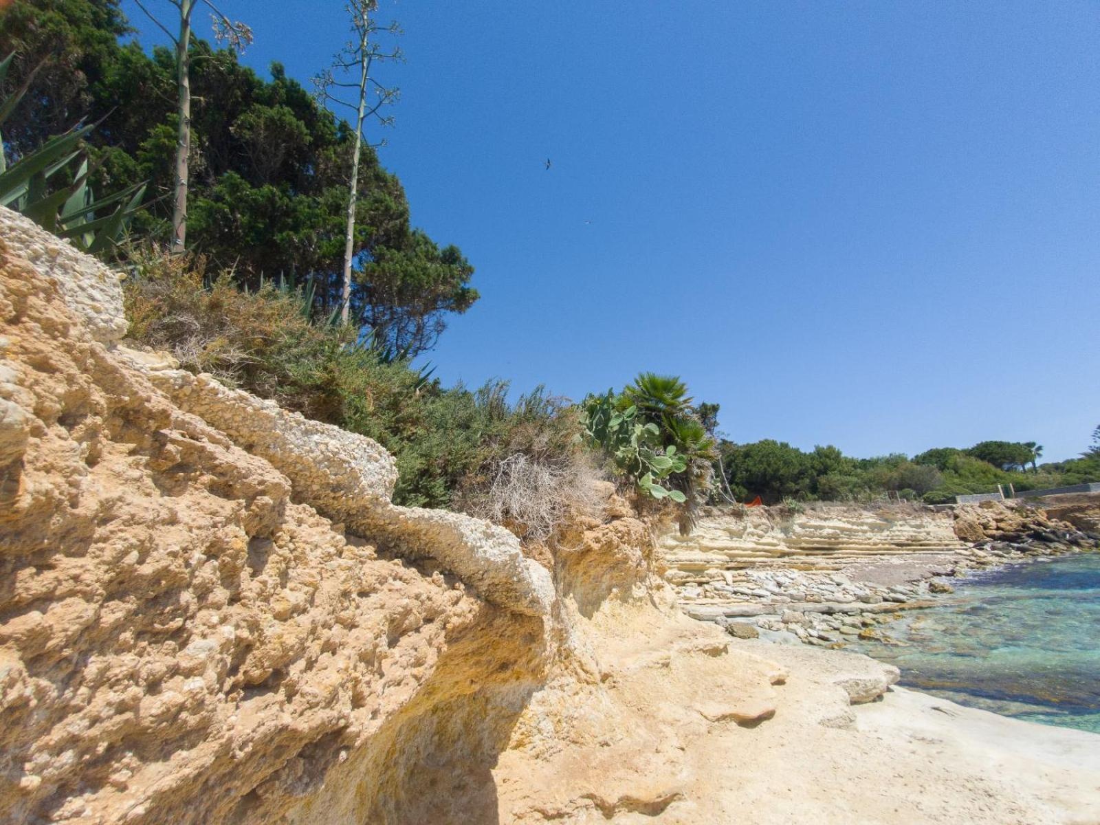 Casotto Il Carrubo, A 100 Mt Dal Mare! Villa Avola Exteriör bild
